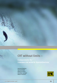 CVT components for powersplit commercial vehicle transmissions